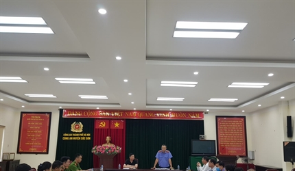 Viện KSND huyện Sóc Sơn trực tiếp kiểm sát công tác tiếp nhận và giải...